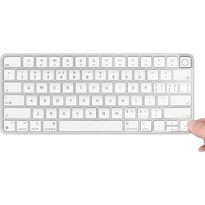 غطاء حماية رقيق للغاية للوحة المفاتيح EooCoo Magic مناسب للوحة المفاتيح السحرية iMac MLA22LL/A A1644، وملحقات iMac - شفاف من مادة TPU in Kuwait