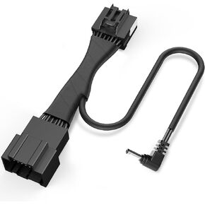 Radar Detector Power Adapter,RJ11 Plug,Compatible with Ford Bronco, F150 and More(16P TypeA),Connects to Rearview Mirror,Radar Dash Cam Charger Adapter Cable,Clean Install