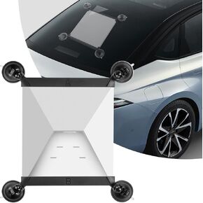 Taotuo Starlink Mini Car Mount Foldable Sunroof Suction Cup Mount,Starlink Mini Accessories Kit for Car Windows and Sunroofs,Ensures Stable Satellite Signal While Driving - Strong Suction Design