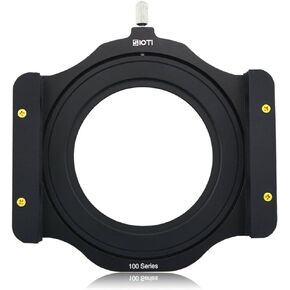 SIOTI Camera Square Filter Holder System +1*ND64(6stops) Square Filter + 6*Adapter Ring (58/62/67/72/77/82mm), for 100 * 100mm or 100 * 150mm ND/GND, Compatiable with General Brand Camera