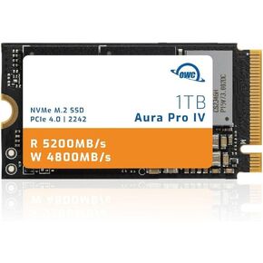 OWC 4.0TB Aura Pro IV, PCIe 4.0 NVMe M.2 2242 Solid-State Drive