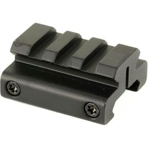 BURRIS 410340 حامل Picatinny Riser مقاس 1/2 بوصة، 3 فتحات، طول 1.5 بوصة، رائع لمشاهد النقطة الحمراء