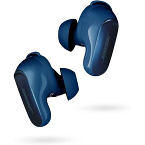 Bose QuietComfort Ultra Wireless Earbuds, Noise Cancelling Earbuds, Bluetooth Earbuds with Spatial Audio and World-Class Noise Cancellation, Lunar Blue - Limited Edition Color