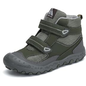Mishansha Kids Water Resistant Hiking Boots, Boys Girls Anti Collision Anti-Skid Athletic Outdoor Adventure Trekking Shoes