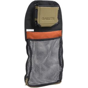 Allen Company Eliminator Over and Under Shotgun Shell Pouch - Clay, Trap, and Skeet Shooting Accessories - Hunting and Gun Range Gear - Mesh Shell Design That Attaches to Any Belt - Coffee/Black