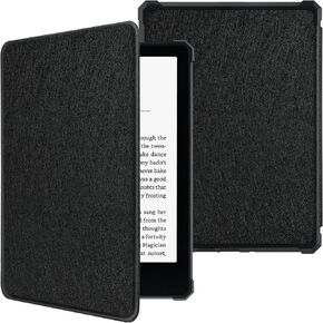 حافظة ZXA لجهاز Kindle Paperwhite الجيل 11 مع تنبيه تلقائي للنوم وجلد بولي يوريثان جديد، متوافقة مع Kindle Paperwhite الجيل الحادي عشر 6.8 بوصة وإصدار التوقيع 2021، شامبانيا