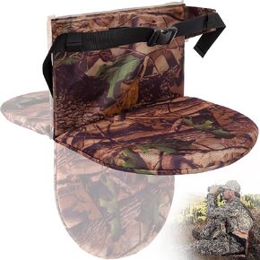 RunNico Portable Hunting Seat Cushion, 24''x13''x1.4'' Foldable Seat Camo Cushion, Hunting Seat Pad for Outdoor Hunting, Camping, Fishing, Picnic
