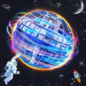 Flying Orb Ball Mini Drone: Hover Spinner Fly Boomerang Sphere Pro Galaxy Ball 2024 Upgraded - Magic Floating Galactic Globe Cosmic Hand Controlled with Led Light in Saudi Arabia