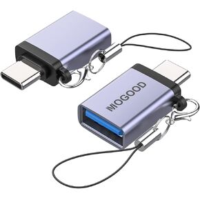USB C Adapter USB C Male to USB 3.0 Female Adapter USB C to USB Adapter High-Speed Data Transfer for MacBook Pro,Chromebook,Pixelbook,Microsoft Surface Go,Samsung Galaxy S20 S21 S22 Pixel