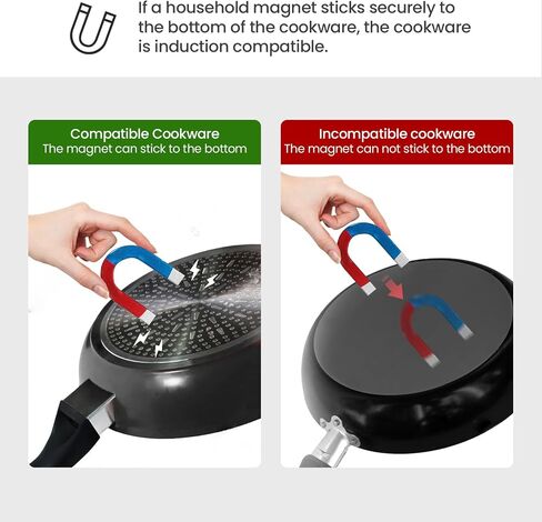 2 Burner Induction Cooktop with Removable Iron Cast Griddle Pan Non-stick, Olayks 1800W Double Portable Induction Hot Plate with Dual Independent Temperature Control Options, 99 Min Timer in Saudi Arabia
