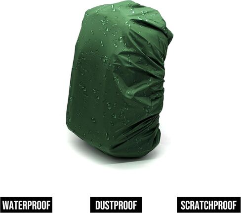 Gespann Backpack Rain Cover Waterproof 30-100L Waterproof Anti-Dust Rucksack Rain Cover for Outdoor Activities, Rain Cycling in Saudi Arabia