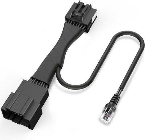 Radar Detector Power Adapter,RJ11 Plug,Compatible with Ford Bronco, F150 and More(16P TypeA),Connects to Rearview Mirror,Radar Dash Cam Charger Adapter Cable,Clean Install in Saudi Arabia