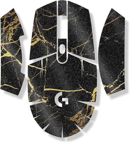 Mouse Skin Compatible with Logitech G305 Lightspeed - Solid Olive - Premium 3M Vinyl Protective Wrap Decal Cover - Easy to Apply | Crafted in The USA by MightySkins in Saudi Arabia
