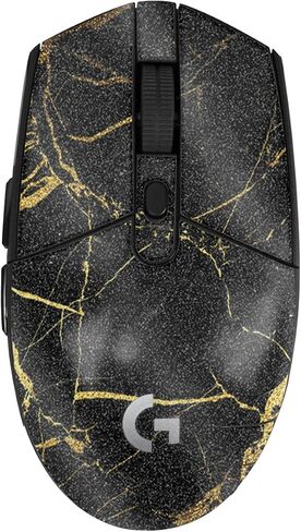 Mouse Skin Compatible with Logitech G305 Lightspeed - Solid Olive - Premium 3M Vinyl Protective Wrap Decal Cover - Easy to Apply | Crafted in The USA by MightySkins in Saudi Arabia