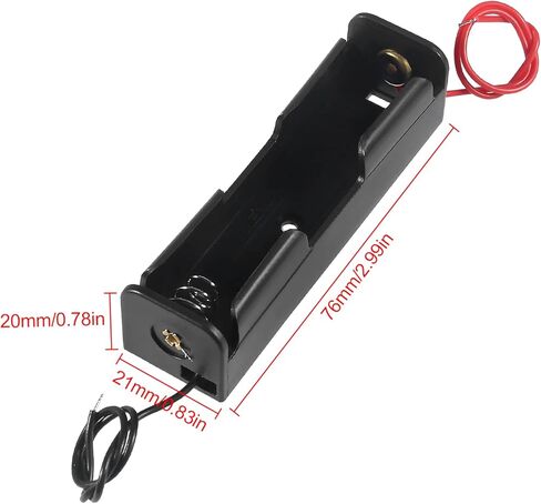 DIANN 8 قطعة 18650 حامل بطارية 3.7 فولت 7.4 فولت 11.1 فولت 14.8 فولت 18650 حامل بطارية مع أسلاك 18650 حامل بطارية 2 فتحات 18650 حامل بطارية 3 فتحات 18650 حامل بطارية 4 فتحات in Kuwait