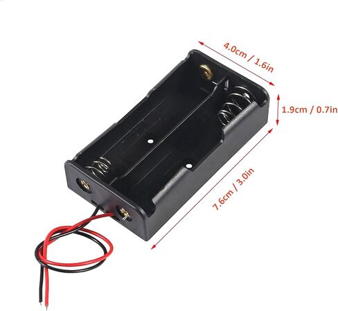 DIANN 8 قطعة 18650 حامل بطارية 3.7 فولت 7.4 فولت 11.1 فولت 14.8 فولت 18650 حامل بطارية مع أسلاك 18650 حامل بطارية 2 فتحات 18650 حامل بطارية 3 فتحات 18650 حامل بطارية 4 فتحات in Kuwait