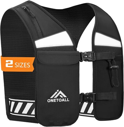Running Hydration Vest, Breathable Running Vest for Men Women, Lightweight Reflective Hydration Vest for Trail Hiking Cycling in Saudi Arabia