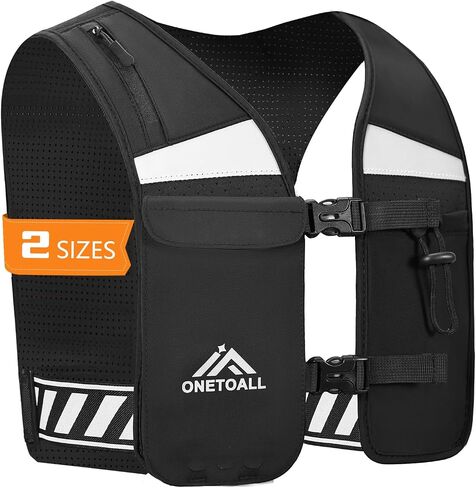 Running Hydration Vest, Breathable Running Vest for Men Women, Lightweight Reflective Hydration Vest for Trail Hiking Cycling in Saudi Arabia