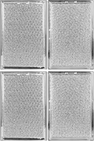 Microwave Grease Filter Replacement Part for LG Models LMH2016SB LMH2235ST LMV1635SB LMV1635SW LMV2083SB LMV1831SB LMV1831ST Aluminum Mesh Microwave Grease Filter - 5" x 7-5/8" x 3/32" (1) in Saudi Arabia