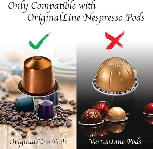 Deco Brothers Tempered Glass Coffee Pod Holder, Fits 42 OriginalLine Pods in Kuwait