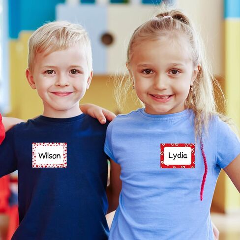 104 قطعة من ملصقات علامات الاسم للملاحظات الموسيقية - 3 بوصة × 2.5 بوصة ملصقات اسم ذاتية اللصق ملصقات هدايا للفصول الدراسية والحفلات والمكتب والمؤتمرات المنزلية in Kuwait