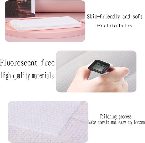 XXYXXY Towels Portable Disposable Mini Compression Towel, Compression Magic Towel, Coin Towel, Suitable for Camping, Travel, Hiking, Sports, Beauty Salon, Household Wipes, etc. (6, 6 Pack) in Saudi Arabia