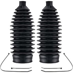ASTARPRO - Steering Rack and Pinion Tie Rod Boots Replacement for Buick Enclave Cadillac Cadillac Escalade Chevrolet Avalanche Suburban Silverado 1500 GMC Sierra 1500 2pc