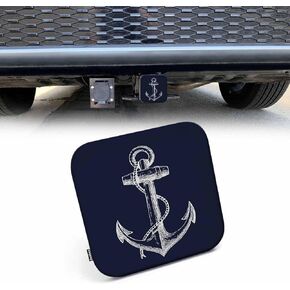 Beabes Trailer Hitch Receiver Covers American Flag Hitch Cover Protector, The United States Flag 2" Inch Tow Rear Hitch Tube Cover Plug Cap for Pickup Trucks Cars SUVs Sedans Tractors