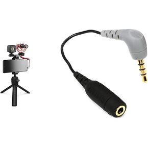 Rode VideoMicro Vlogger Kit for Mobile Phones (3.5mm connection), Black