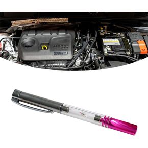 1 PC Car Ignition Test Pen, High-Voltage Line Coil Spark Plug Detector with Bulb, Portable Disassembly-Free Spark Indicator Fault Diagnosis Instrument, Universal for Cars (Multicolored)
