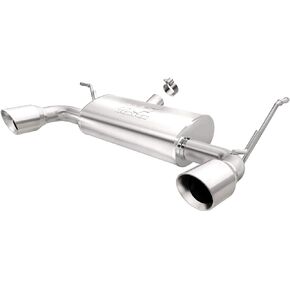 MagnaFlow 2007-2018 Jeep Wrangler JK Street Series Axle-Back Performance Exhaust System, V6 3.6L, V6 3.8L