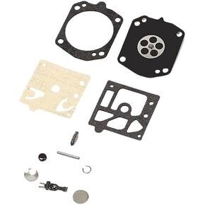 Carburetor Rebuild Repair Kit Compatible with Part K22-HDA Includes Gaskets, Diaphragm, Welch Plug, Screen, Needle, and Inlet Lever
