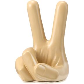 The Lazy Waver 2 Finger Wave Hand Compatible with SUV off Road Vehicle for Automobile Wave Activity Funny Auto Waving Hand Car Interior Decorations Accessories for Dashboard Ornament