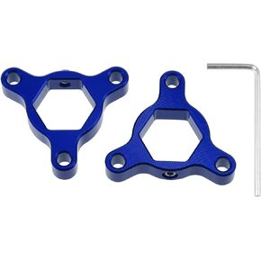 ACROPIX 14mm Black Aluminum Alloy Racing Motorcycle Rider CNC Fork Preload Adjusters for Most Motorcycle - Pack of 2