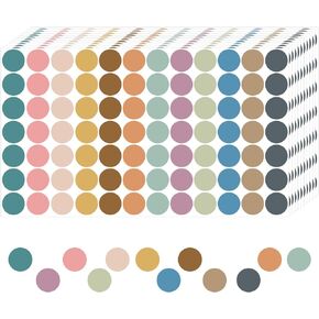 REGELETO 3360 PCS 0.75 Inch 12 Colors Round Colored Dot Stickers for Toddlers Teaching Papers, Color Coding Labels, Circle Dots Stickers for Office and Student Classroom (20 Sheets)