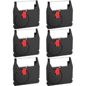 BIGGER Compatible Correctable Ribbon Replacement for Porelon 11463 IBM Wheelwriter 3, 5, 6 Correctable Mylar Typewriter Ribbon, Separately Sealed, 6-Pack