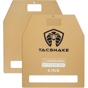 ألواح سترة الوزن من Tacsnake بوزن 5.75 رطل/ 8.75 رطل/ 14.75 رطل للسترة الموزونة، وتدريبات القوة، والجري، والتمرين in Kuwait