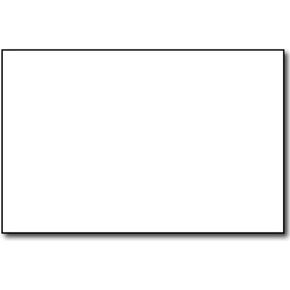 White 5.5x8.5 Paper - Blank Heavy Card Stock 80lb Cover - Half Letter Size 5.5" x 8.5" (250 Pack)