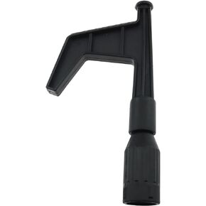 E-outstanding Boat Hook Attachment Detachable Nylon Boat Hook Nylon Hook Head Replacement Handy Hook Boating Accessories for Extension Pole, Black