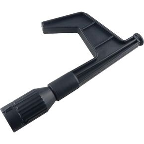 WHYHKJ Boat Hook Attachment Handy Hook Boating Accessories for Extension Pole Black Nylon Hook Head Replacement, Black