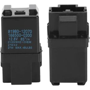 electronic flasher 81980-12070 relay Flasher Relay Turn Signal 81980-12070 Fit for Replacement Auto Accessory