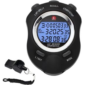 Stopwatch,Rolilink Metal Stop Watch for Sports Stopwatches Timer for Sports and Competitions
