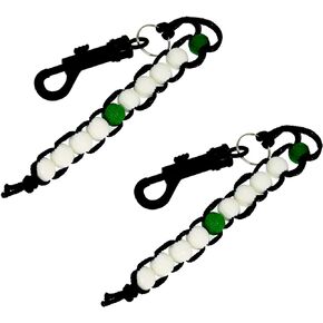 QHALEN 2pcs Golf Beads Score Counter Sports Stroke Score Count with Clip