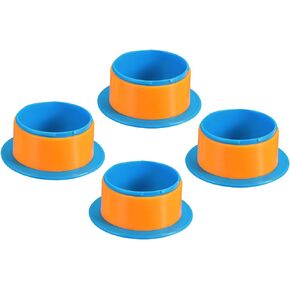 PATIKIL 3inch Shrink Wrap Handle, 4pcs Stretch Wrap Dispenser Stretch Film Dispenser Plastic Hand Dispenser Saver Protection for 3inch Core Furniture Wrapping Moving Packing, Green