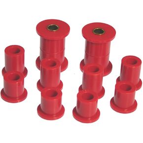 Prothane 89-95 Toyota Truck 2wd Rear Spring & Shackle Bushings - Red