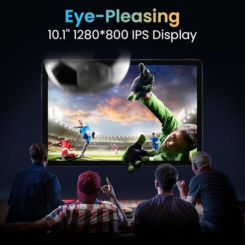 أحدث جهاز لوحي Android 12 مقاس 10.1 بوصة لعام 2024 مع ذاكرة وصول عشوائي سعتها 8 جيجابايت وذاكرة قراءة فقط 256 جيجابايت وسعة 1 تيرابايت قابلة للتوسيع، وجهاز لوحي ثماني النواة بسرعة 2.0 جيجا هرتز، وشاشة IPS عالية الدقة 1280*800، وبطارية 5+2 ميجابكسل، وبطاري in Kuwait