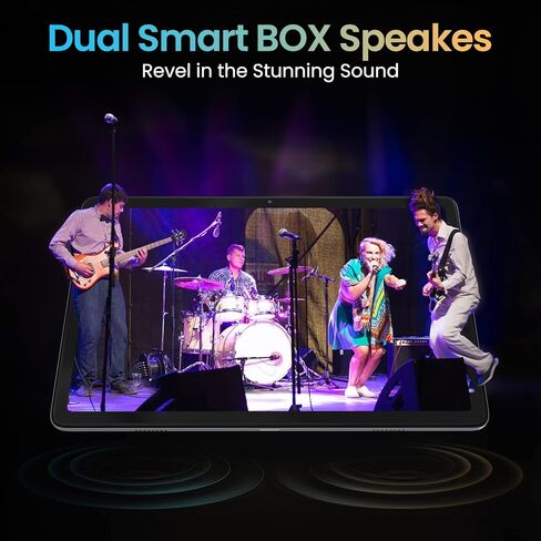 أحدث جهاز لوحي Android 12 مقاس 10.1 بوصة لعام 2024 مع ذاكرة وصول عشوائي سعتها 8 جيجابايت وذاكرة قراءة فقط 256 جيجابايت وسعة 1 تيرابايت قابلة للتوسيع، وجهاز لوحي ثماني النواة بسرعة 2.0 جيجا هرتز، وشاشة IPS عالية الدقة 1280*800، وبطارية 5+2 ميجابكسل، وبطاري in Kuwait