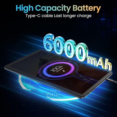 أحدث جهاز لوحي Android 12 مقاس 10.1 بوصة لعام 2024 مع ذاكرة وصول عشوائي سعتها 8 جيجابايت وذاكرة قراءة فقط 256 جيجابايت وسعة 1 تيرابايت قابلة للتوسيع، وجهاز لوحي ثماني النواة بسرعة 2.0 جيجا هرتز، وشاشة IPS عالية الدقة 1280*800، وبطارية 5+2 ميجابكسل، وبطاري in Kuwait