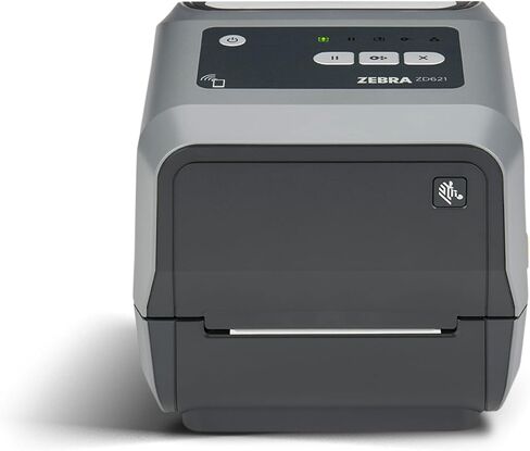 ZEBRA ZD621 طابعة مكتبية للنقل الحراري 203 ديسيبل متوحد الخواص عرض الطباعة 4 بوصة USB إيثرنت تسلسلي ZD6A042-301F00EZ in Saudi Arabia