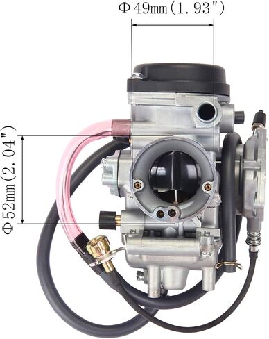 كاربوريتر كارب لـ ATV Yamaha 2000-2006 Kodiak 400 YFM400 & Big Bear 400، 2004-2006 Bruin 350، 2007-2011 Grizzly 350، 2007-2012 Grizzly 450، 2006-2009 Wolverine 350، 2007-2010 W أولفيرين 450 in Saudi Arabia